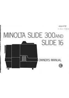 Minolta 16 manual. Camera Instructions.